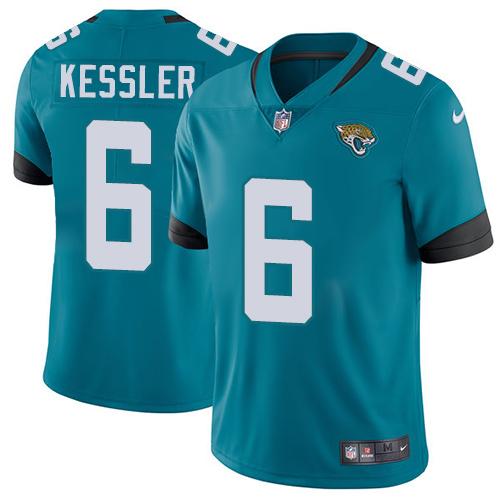 Jacksonville Jaguars #6 Cody Kessler Teal Green Alternate Youth Stitched NFL Vapor Untouchable Limited Jersey->youth nfl jersey->Youth Jersey